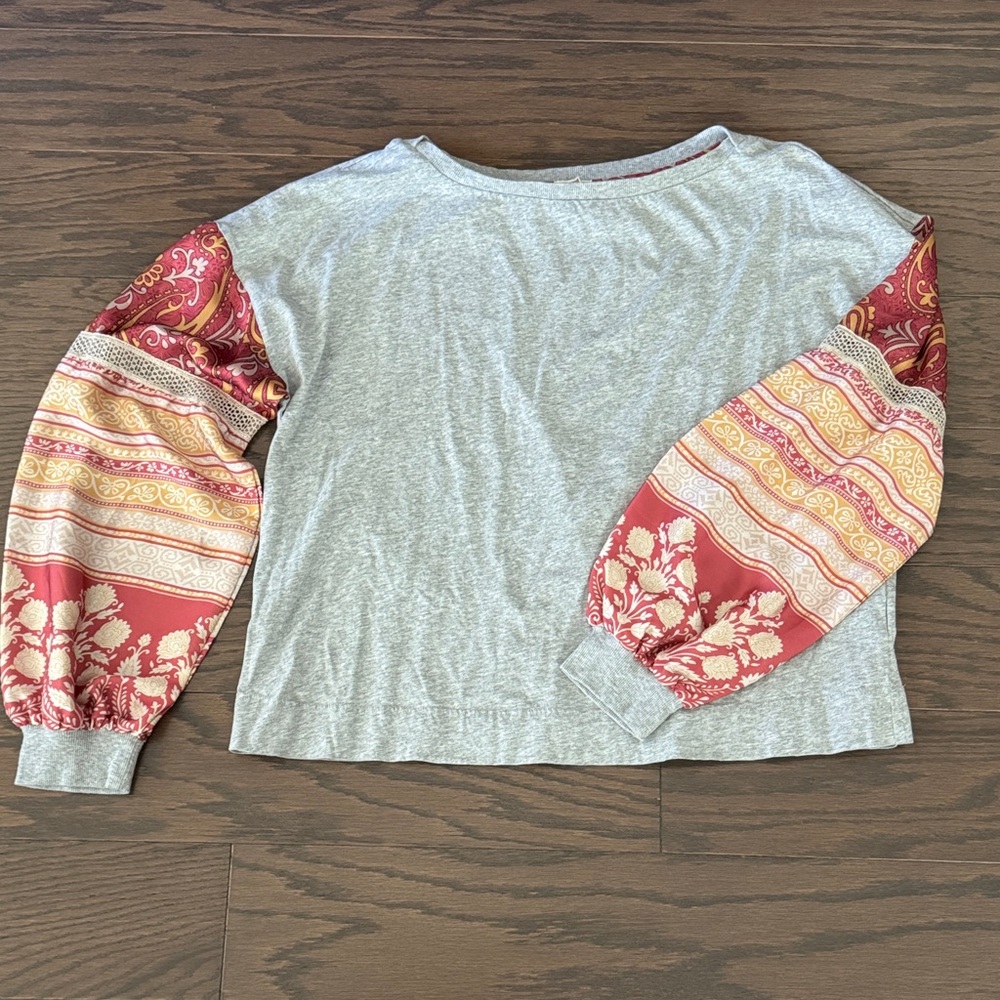 Anthropologie Tiny Brand Poet Sleeve Blouse